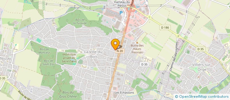 localisation de l'entreprise SCI DU COLE à LA VILLE-DU-BOIS