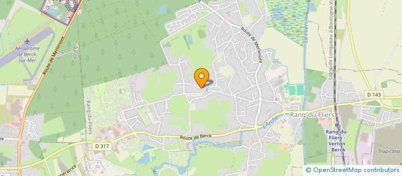 localisation de l'entreprise SCI DU COLIBRI  RANG-DU-FLIERS