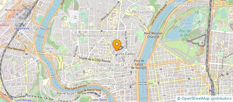 localisation de l'entreprise SCI DU COLLEGE  LYON