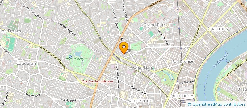 localisation de l'entreprise SCI DU COLLEGE  BORDEAUX