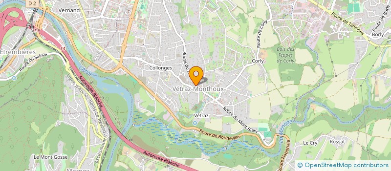 localisation de l'entreprise SCI DU COLLEGE  VETRAZ-MONTHOUX