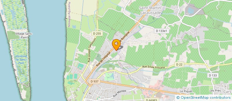 localisation de l'entreprise SCI DU COLLINET NORD à BLAYE