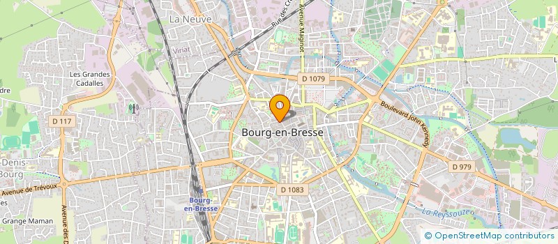 localisation de l'entreprise SCI DU COLOMBIER à BOURG-EN-BRESSE