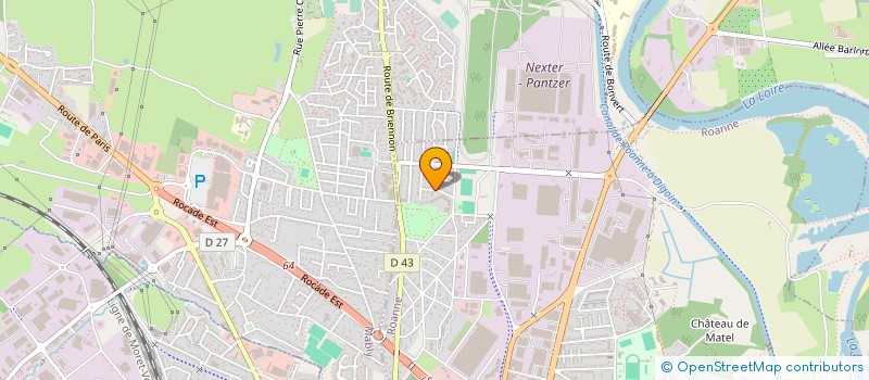 localisation de l'entreprise SCI DU COLOMBIER  MABLY