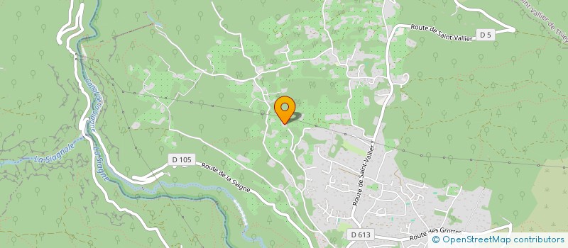 localisation de l'entreprise SCI DU COLOMBIER à SAINT-CEZAIRE-SUR-SIAGNE