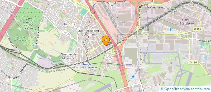 localisation de l'entreprise SCI DU COLOMBIER à RUNGIS