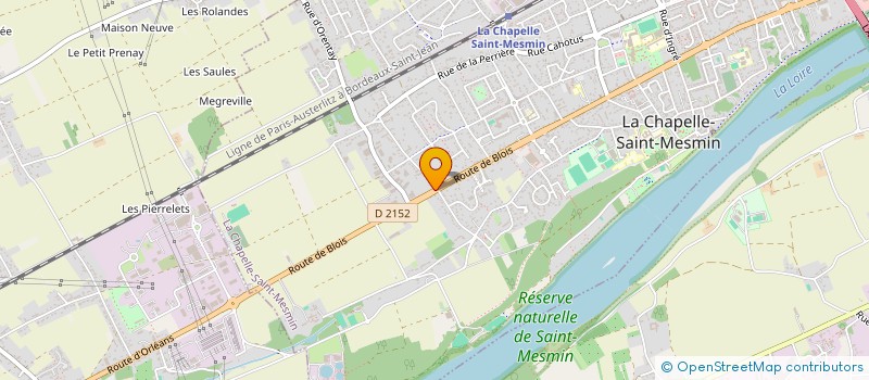 localisation de l'entreprise SCI DU COLOMBIER à LA CHAPELLE-SAINT-MESMIN