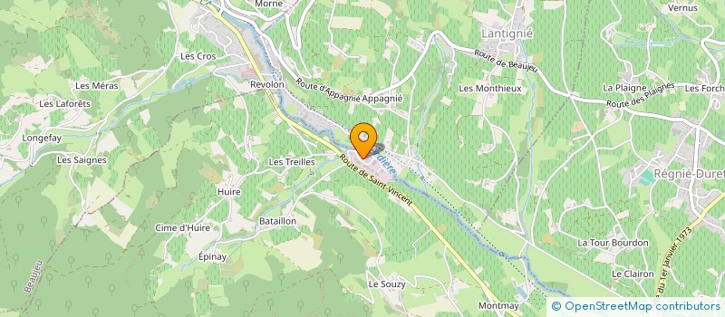 localisation de l'entreprise SCI DU COLOMBIER  DEUX-GROSNES