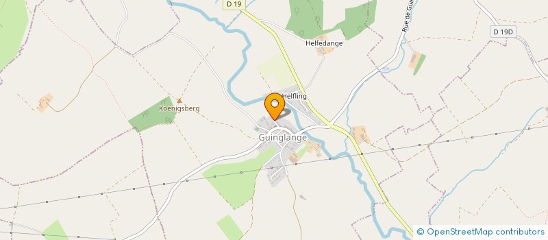 localisation de l'entreprise SCI DU COLVERT  GUINGLANGE