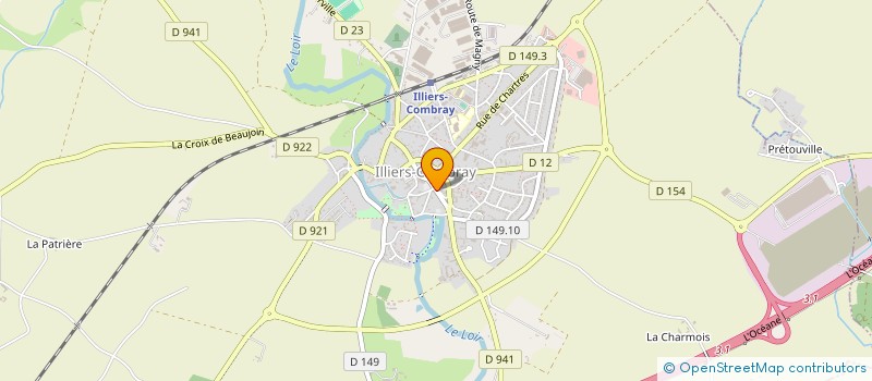 localisation de l'entreprise SCI DU COMBRAY à ILLIERS-COMBRAY