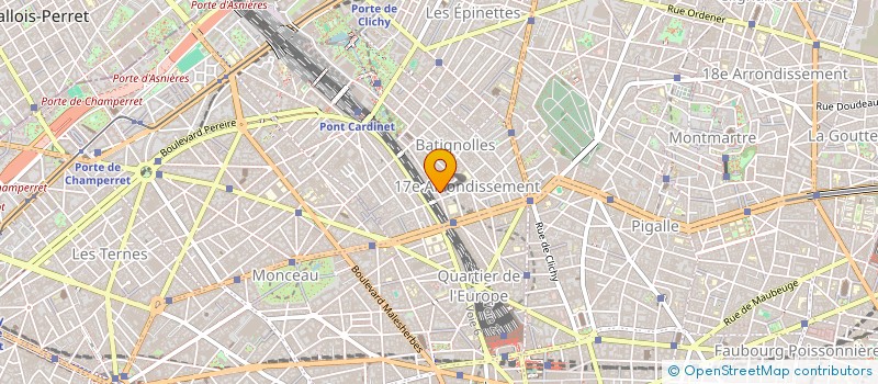 localisation de l'entreprise SCI DU COMMANDEUR à PARIS