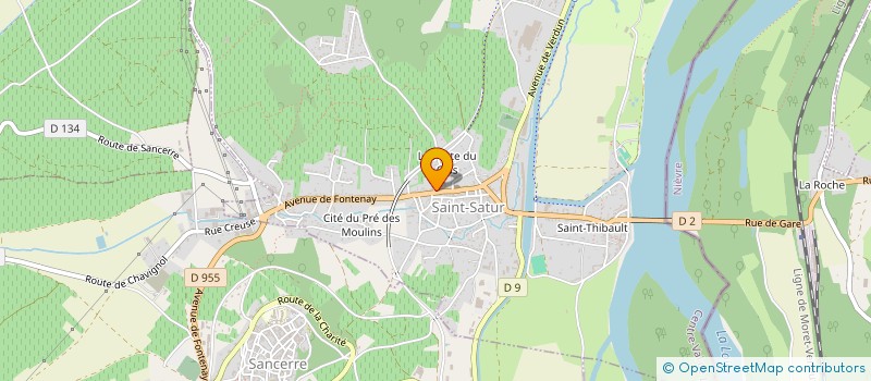 localisation de l'entreprise SCI DU COMMERCE  SAINT-SATUR