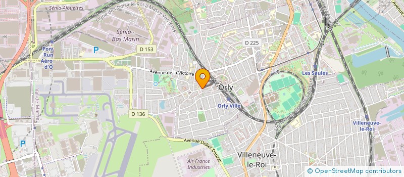 localisation de l'entreprise SCI DU COMMERCE  ORLY