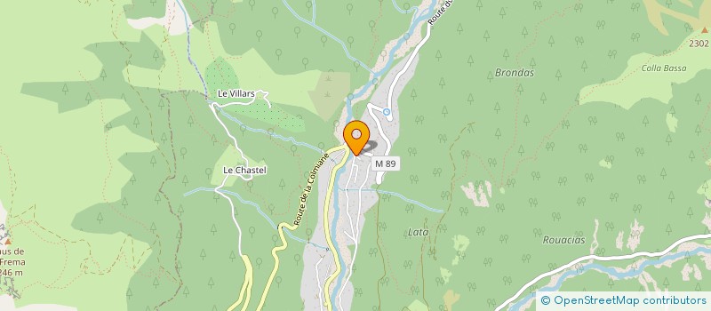 localisation de l'entreprise SCI DU COMTE  SAINT-MARTIN-VESUBIE