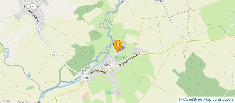 localisation de l'entreprise SCI DU COMTE DE NASSAU  ALTWILLER