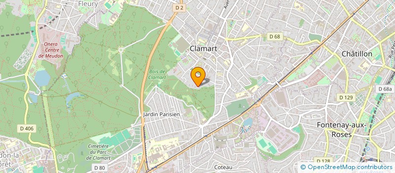 localisation de l'entreprise SCI DU CONCILE DU SUD  CLAMART