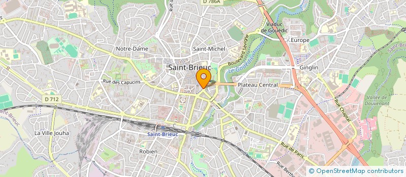 localisation de l'entreprise SCI DU CONNETABLE à SAINT-BRIEUC