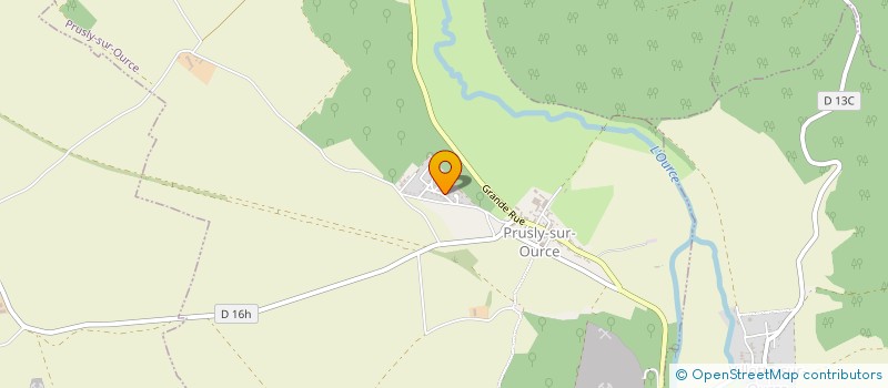 localisation de l'entreprise SCI DU CONROY  PRUSLY-SUR-OURCE