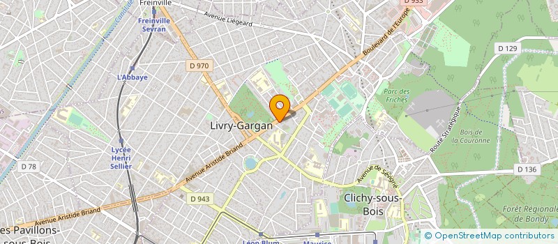 localisation de l'entreprise SCI DU CONSUL à LIVRY GARGAN