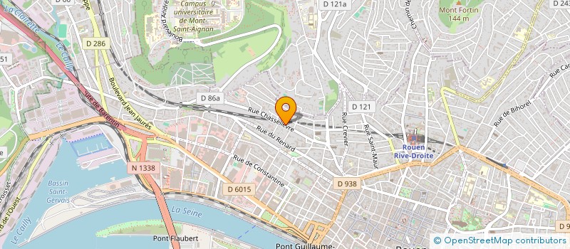 localisation de l'entreprise SCI DU CONTREVENT à ROUEN