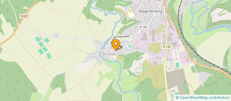localisation de l'entreprise SCI DU CONTROLE à CHAUMONT