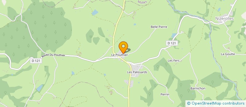 localisation de l'entreprise SCI DU COQUET 1 à CUSSET