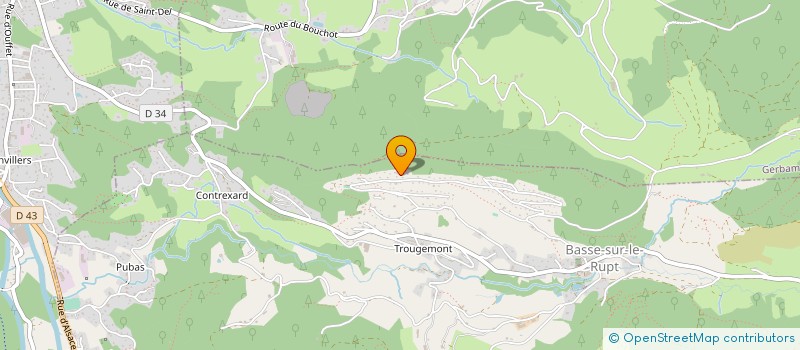 localisation de l'entreprise SCI DU CORAT  VAGNEY