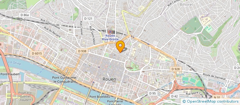 localisation de l'entreprise SCI DU CORDIER à ROUEN