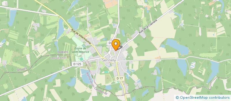 localisation de l'entreprise SCI DU CORMIER à SENNELY