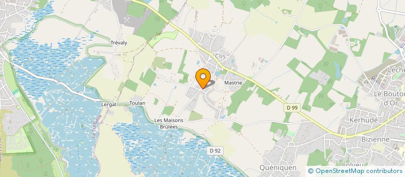 localisation de l'entreprise SCI DU CORMORAN  GUERANDE