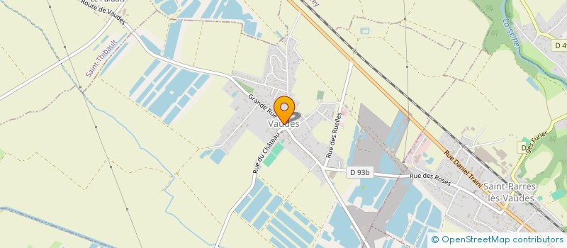 localisation de l'entreprise SCI DU CORNOUILLER  VAUDES