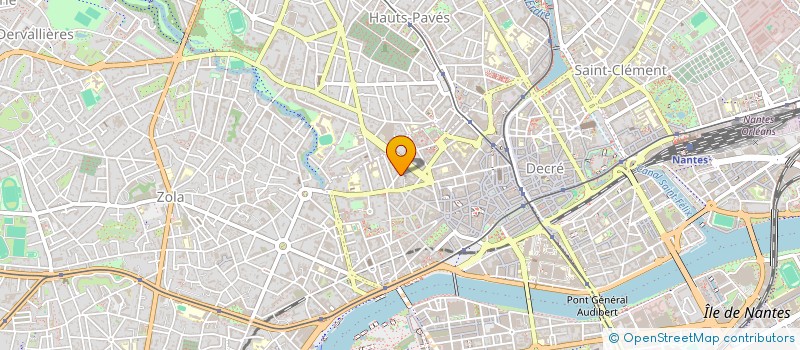 localisation de l'entreprise SCI DU CORPS DE GARDE à NANTES
