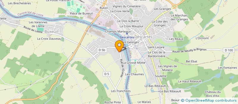 localisation de l'entreprise SCI DU CORREJOU à BUXEUIL