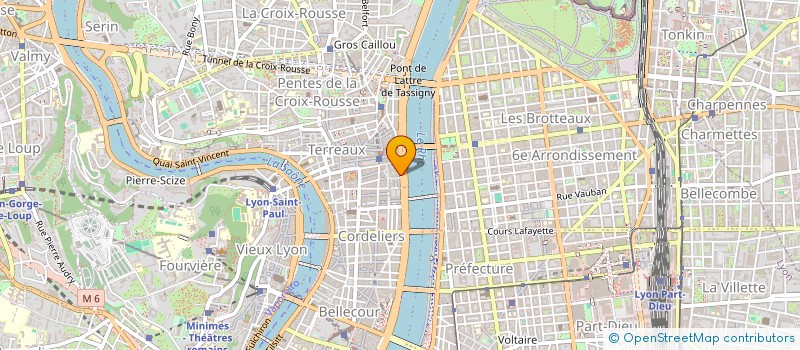 localisation de l'entreprise SCI DU CORVETTE à LYON