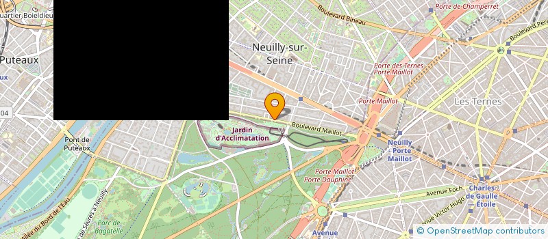 localisation de l'entreprise SCI DU COTEAU à NEUILLY-SUR-SEINE