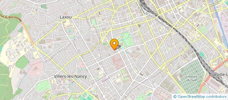 localisation de l'entreprise SCI DU COTEAU  NANCY