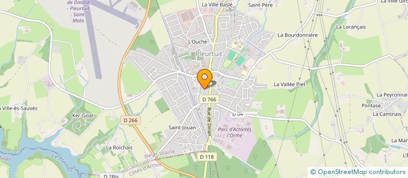 localisation de l'entreprise SCI DU COTTAGE à LAVAL