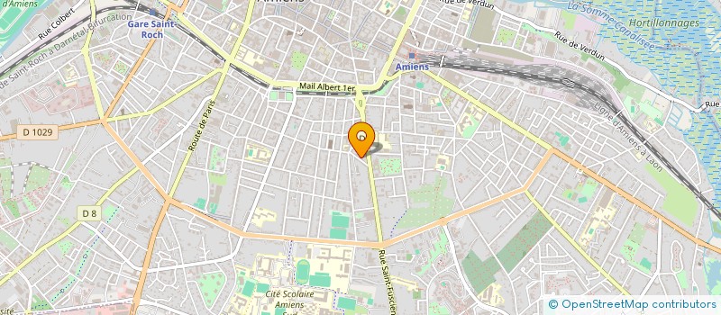 localisation de l'entreprise SCI DU COTTAGE à AMIENS