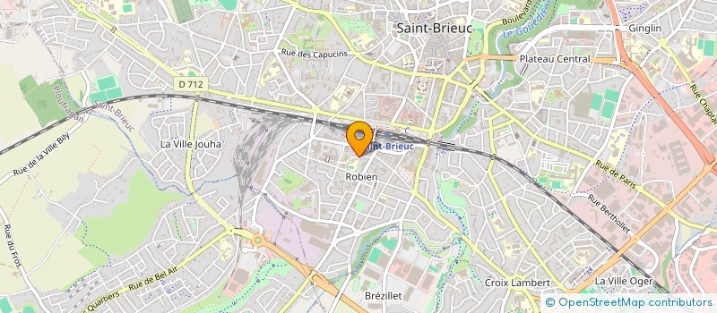 localisation de l'entreprise SCI DU COUCOU à SAINT-BRIEUC