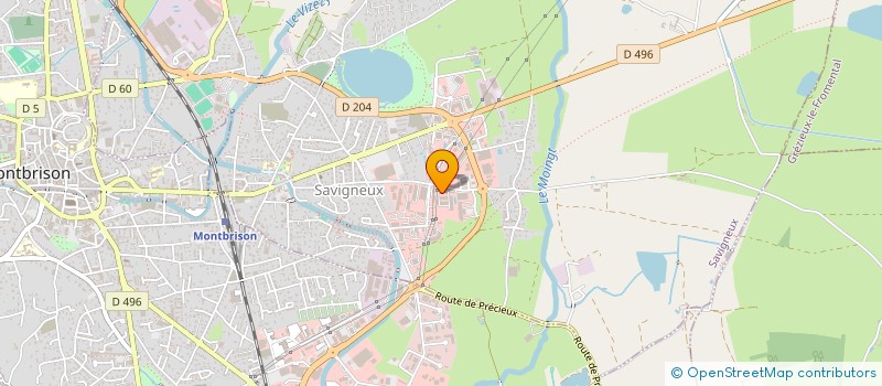 localisation de l'entreprise SCI DU COUDE  SAVIGNEUX