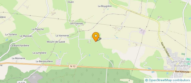 localisation de l'entreprise SCI DU COUDRAY  SAINT-GEORGES-BUTTAVENT