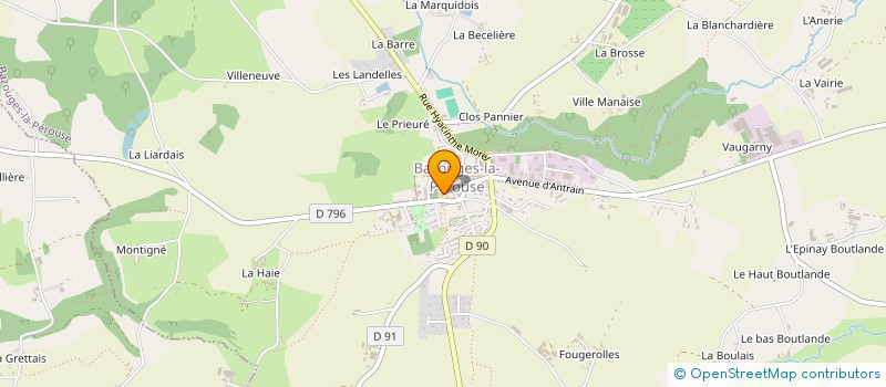 localisation de l'entreprise SCI DU COUESNON  VAL-COUESNON