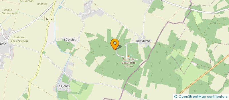 localisation de l'entreprise SCI DU COUNTRY CLUB DE BEAUTERNE à BOUTIGNY PROUAIS
