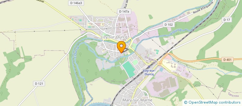 localisation de l'entreprise SCI DU COUR DU TROU DE LA PIE  LIZY-SUR-OURCQ