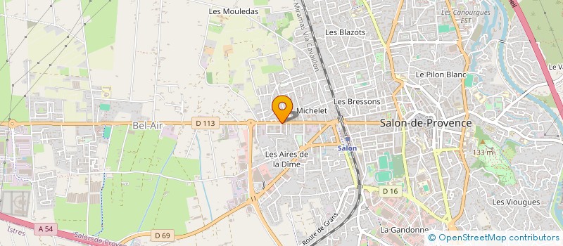 localisation de l'entreprise SCI DU COURS  SALON-DE-PROVENCE