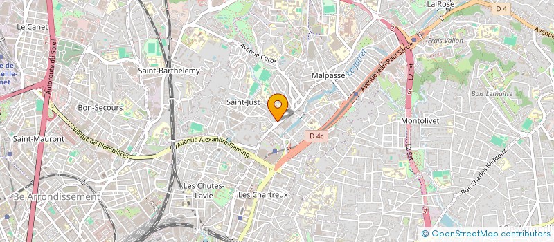 localisation de l'entreprise SCI DU COURS à MARSEILLE