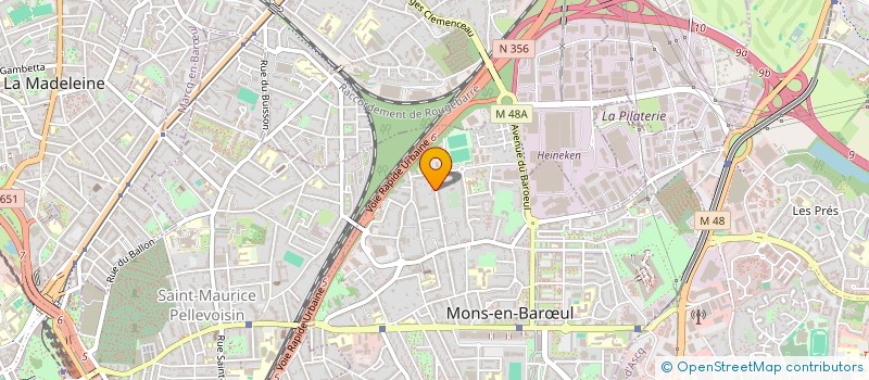 localisation de l'entreprise SCI DU COURS LAFAYETTE à LILLE