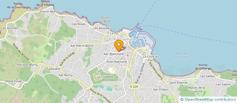 localisation de l'entreprise SCI DU COURSEAU  L'ILE-D'YEU