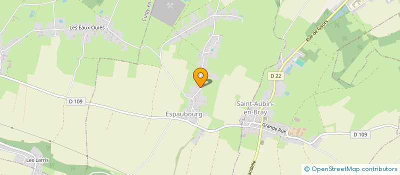 localisation de l'entreprise SCI DU COURTIL GRAND PERE  ESPAUBOURG