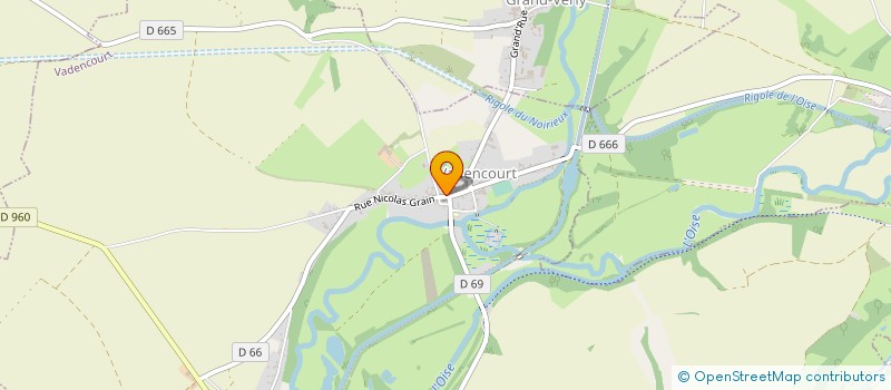 localisation de l'entreprise SCI DU COURTILLIER  BERNOT